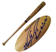 Nomar Garciaparra Signed Blonde Bat Reverse the Curse MLB COA